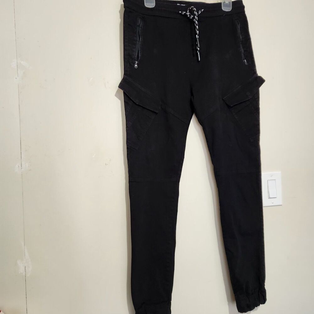 Across the pond Pants Size Medium Black Joggers